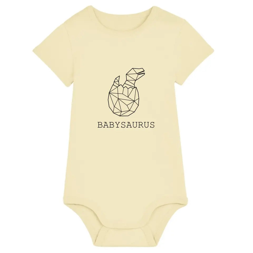 Babysaurus - Bio Baby Body *personalisierbar (ohne Namen)*