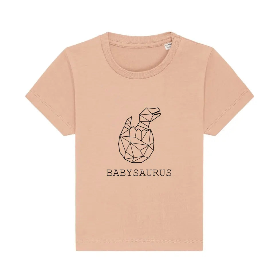 Babysaurus - Bio Baby Shirt *personalisierbar (ohne Namen)*