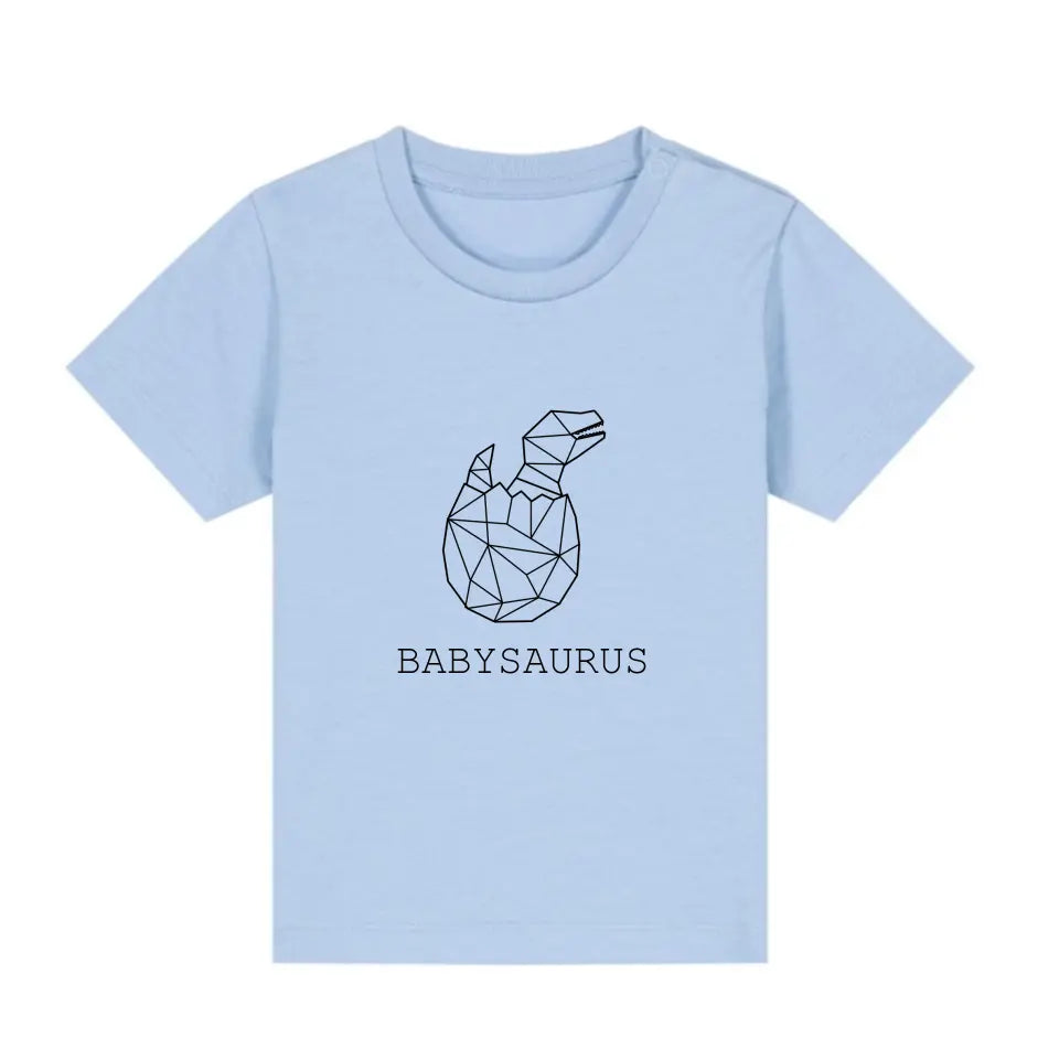 Babysaurus - Bio Baby Shirt *personalisierbar (ohne Namen)*