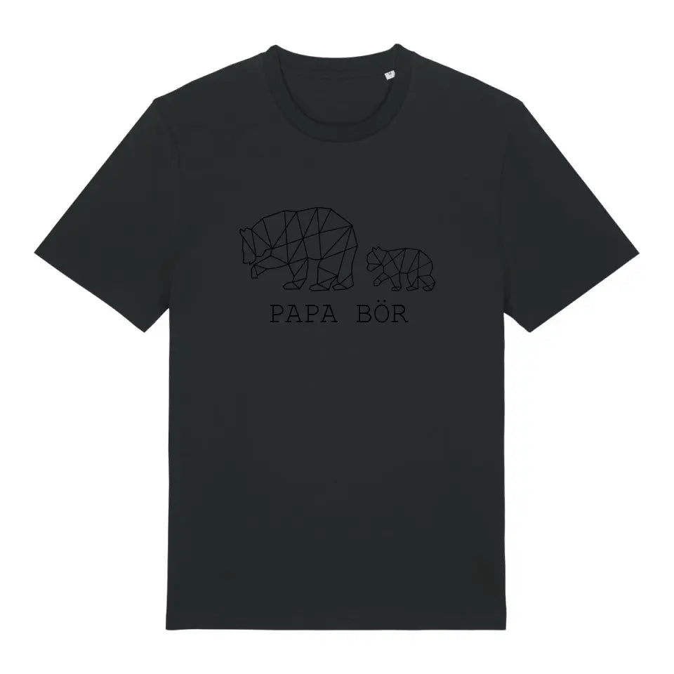 Papa Bör - Bio Herren Shirt *personalisierbar (1-4 Kinder ohne Namen)*