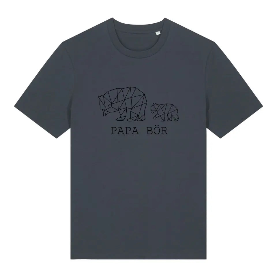 Papa Bör - Bio Herren Shirt *personalisierbar (1-4 Kinder ohne Namen)*