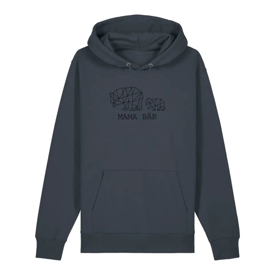 Mama Bär - Bio Unisex Hoodie *personalisierbar (1-4 Kinder ohne Namen)*