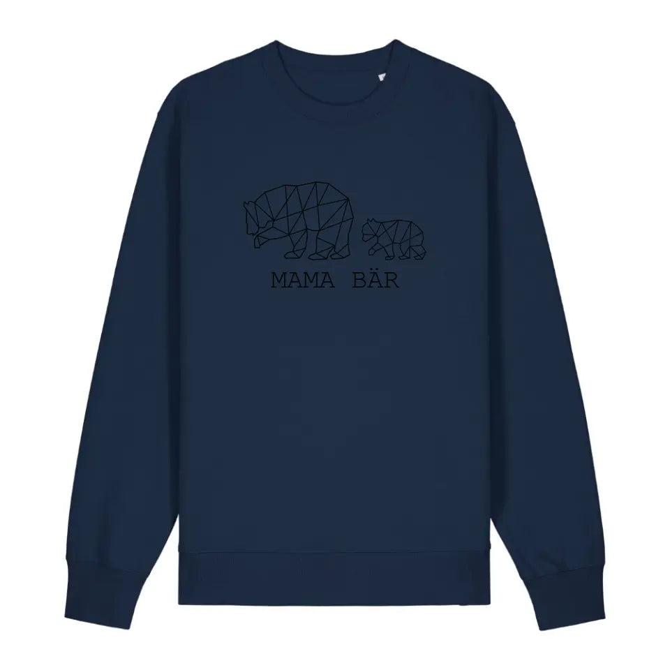 Mama Bär - Bio Unisex Sweatshirt *personalisierbar (1-4 Kinder ohne Namen)*