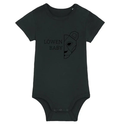 Löwen Baby - Bio Baby Body *personalisierbar (ohne Namen)*