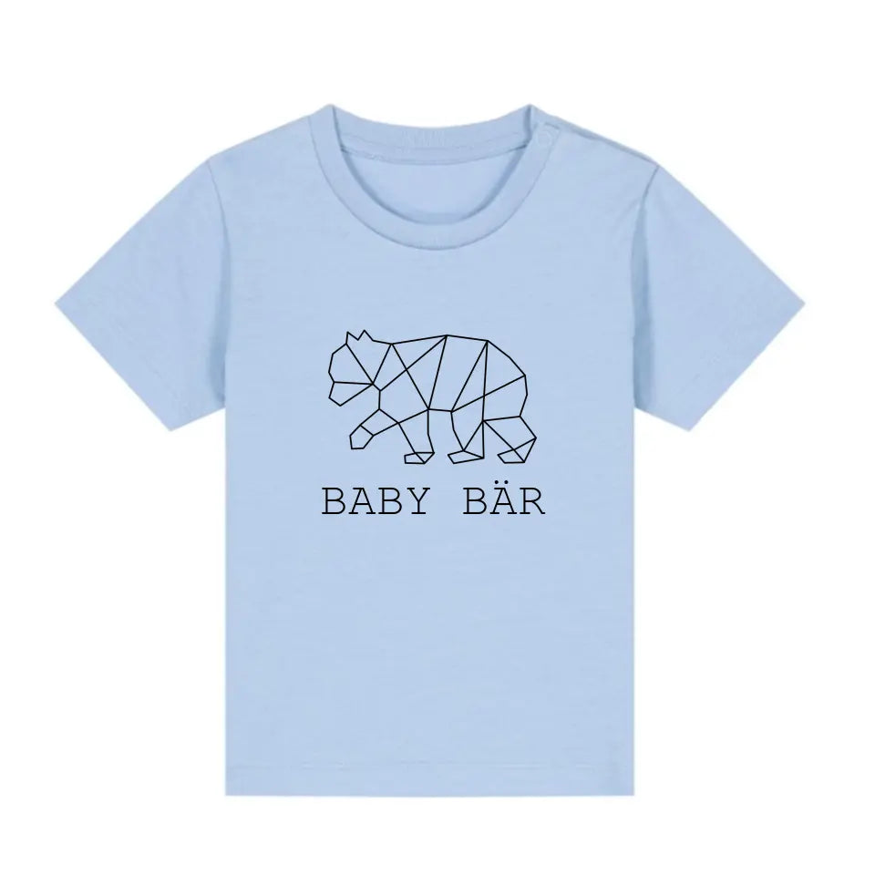 Baby Bär - Bio Baby Shirt *personalisierbar (ohne Namen)*