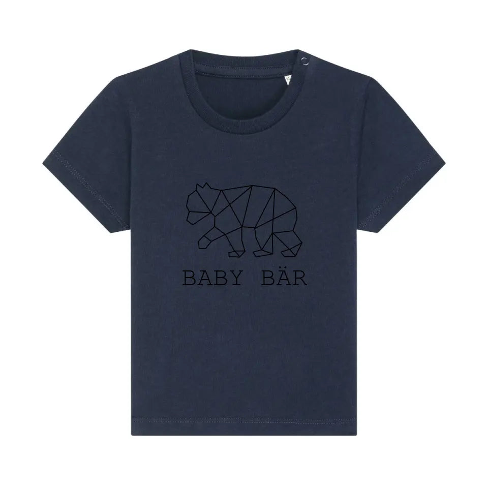 Baby Bär - Bio Baby Shirt *personalisierbar (ohne Namen)*