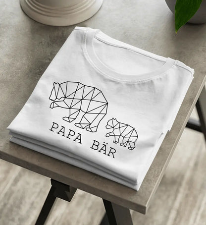 Papa Bör - Bio Herren Shirt *personalisierbar (1-4 Kinder ohne Namen)*