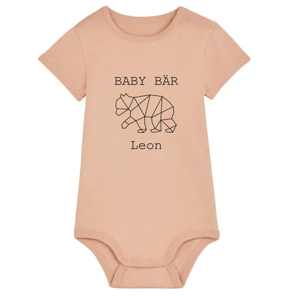 Baby Bär - Bio Baby Body *personalisierbar (mit Namen)*