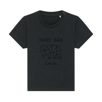 Baby Bär - Bio Baby Shirt *personalisierbar (mit Namen)*