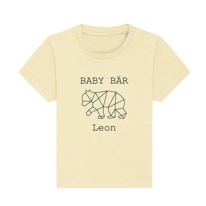 Baby Bär - Bio Baby Shirt *personalisierbar (mit Namen)*