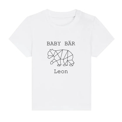 Baby Bär - Bio Baby Shirt *personalisierbar (mit Namen)*