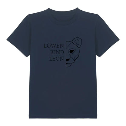 Löwen Kind - Bio Kinder Shirt *personalisierbar (mit Namen)*