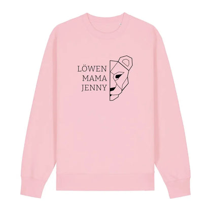 Löwen Mama - Bio Unisex Sweatshirt *personalisierbar (mit Namen)*