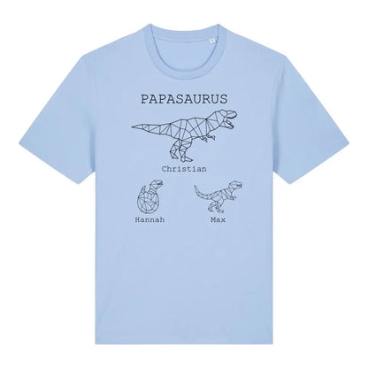 Papasaurus - Bio Herren Shirt *personalisierbar (mit Namen)*
