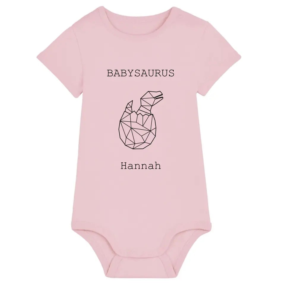 Babysaurus - Bio Baby Body *personalisierbar (mit Namen)*
