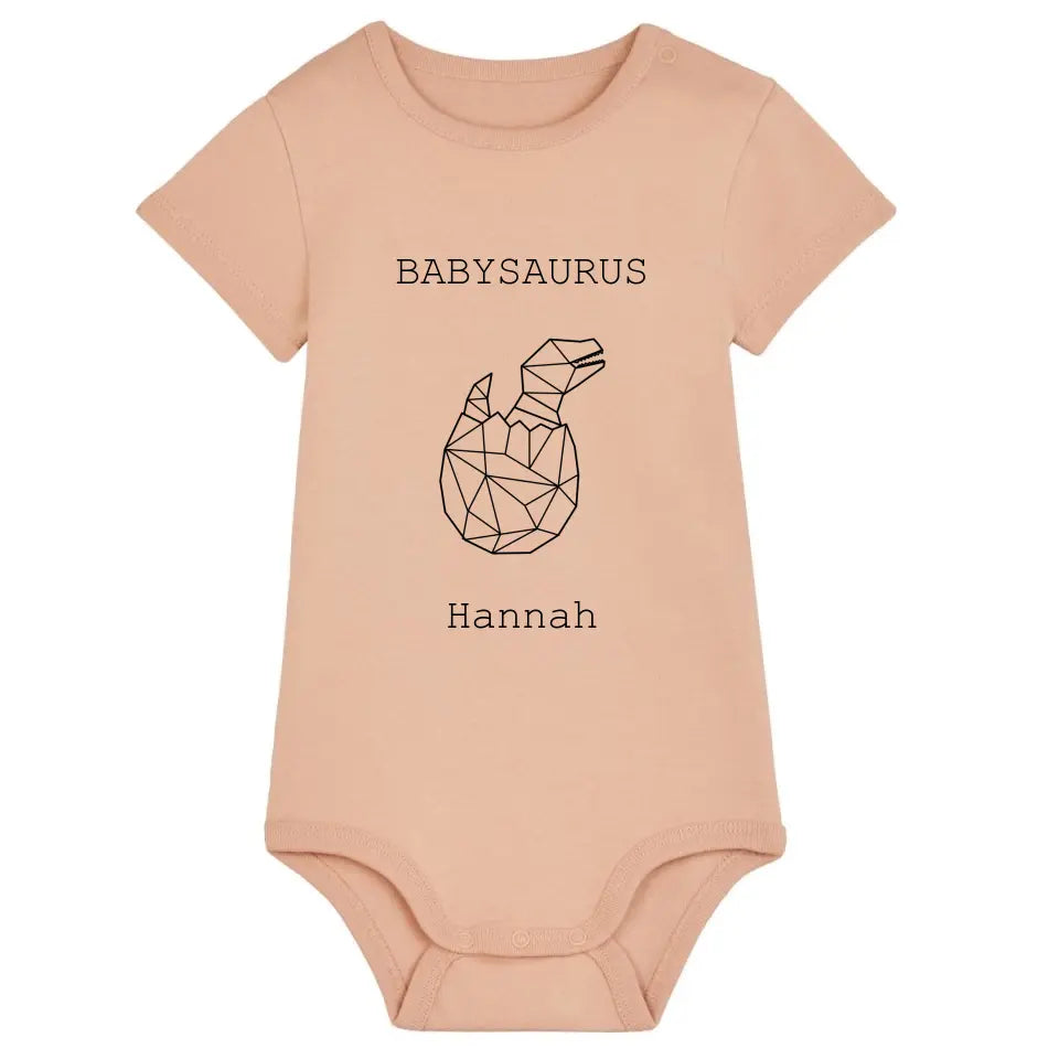 Babysaurus - Bio Baby Body *personalisierbar (mit Namen)*