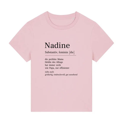 Mama Definition - Bio Damen Shirt *personalisierbar*