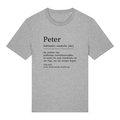 Opa Definition - Bio Herren Shirt *personalisierbar*