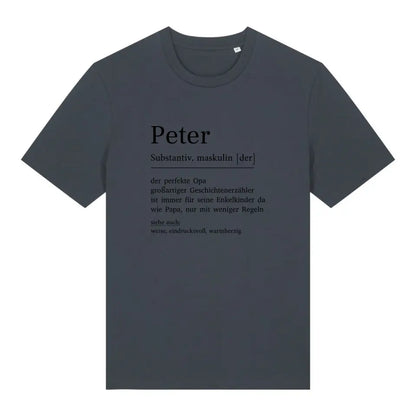 Opa Definition - Bio Herren Shirt *personalisierbar*