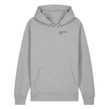 Stolzer Papa - Bio Unisex Hoodie *personalisierbar*