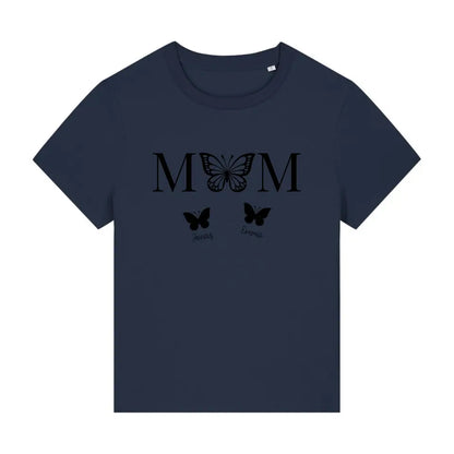 Mom Butterfly - Bio Damen Shirt *personalisierbar*