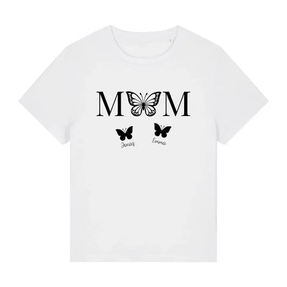 Mom Butterfly - Bio Damen Shirt *personalisierbar*