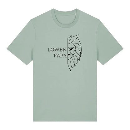 Löwen Papa - Bio Herren Shirt *personalisierbar (ohne Namen)*