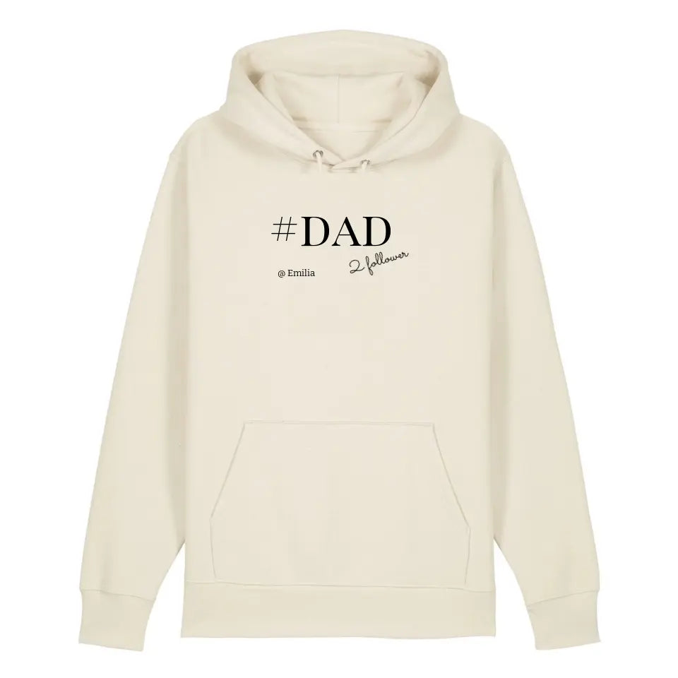 #DAD - Bio Unisex Hoodie *personalisierbar*