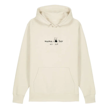 Mama Pu-Bär - Bio Unisex Hoodie *personalisierbar*