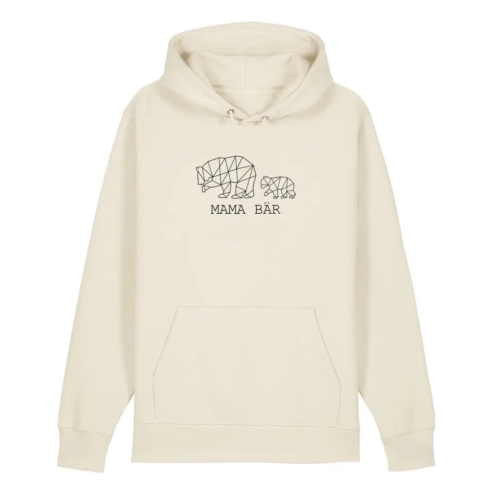 Mama Bär - Bio Unisex Hoodie *personalisierbar (1-4 Kinder ohne Namen)*