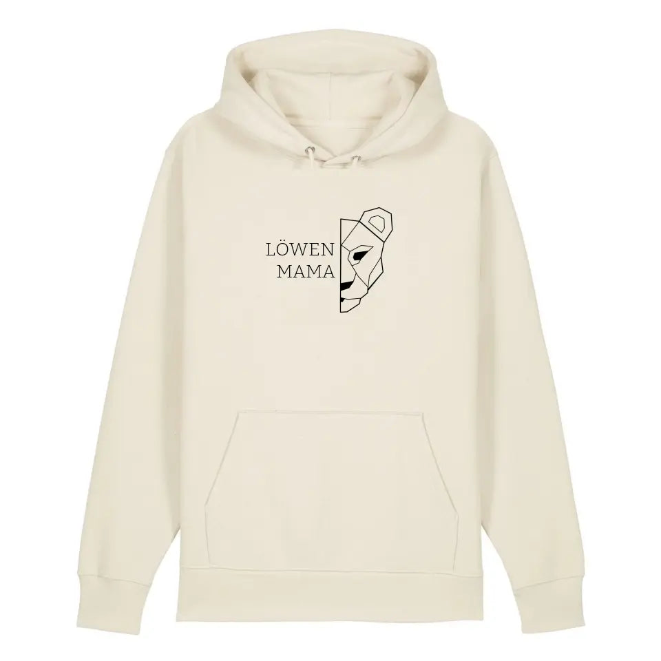 Löwen Mama - Bio Unisex Hoodie *personalisierbar (ohne Namen)*