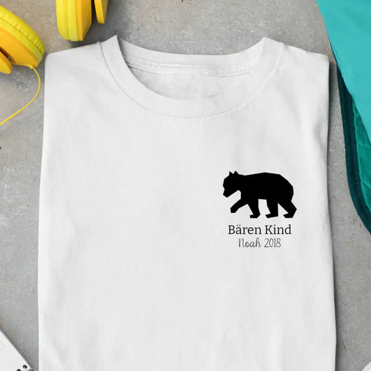 Bären Kind klein - Bio Kinder Shirt *personalisierbar*