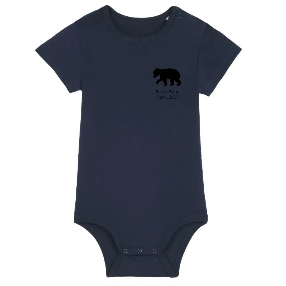 Bären Baby klein - Bio Baby Body *personalisierbar*
