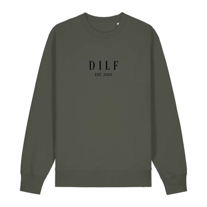DILF - Bio Unisex Sweatshirt *personalisierbar* Changer Sweatshirt 2.0 ST ST Khaki