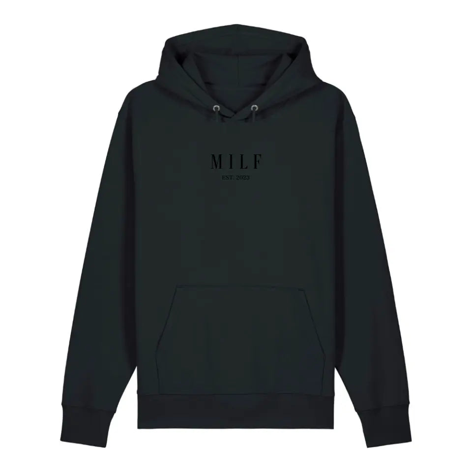 MILF - Bio Unisex Hoodie *personalisierbar*