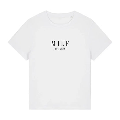 MILF - Premium Organic Shirt *personalisierbar*