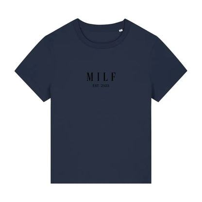 MILF - Premium Organic Shirt *personalisierbar*