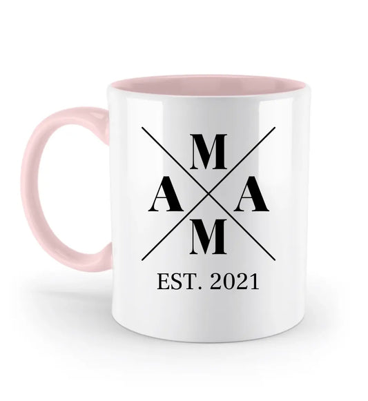 Mama Minimal - Zweifarbige Tasse