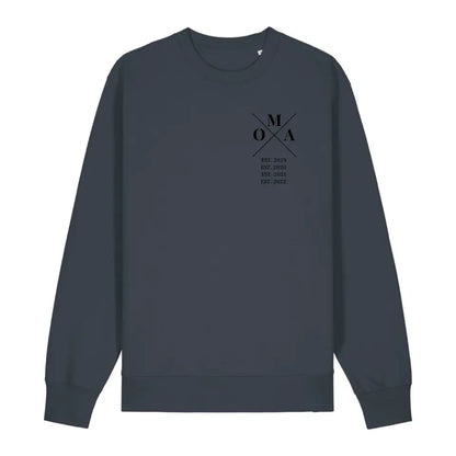 Oma Minimal - Bio Unisex Sweatshirt *personalisierbar*