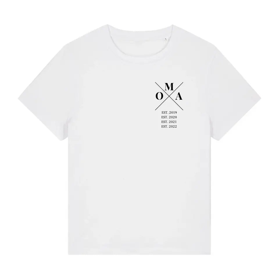 Oma Minimal - Bio Damen Shirt *personalisierbar*