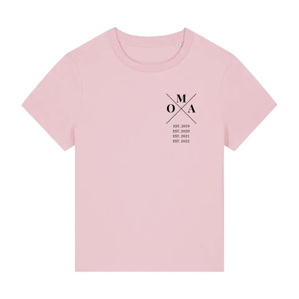 Oma Minimal - Bio Damen Shirt *personalisierbar*