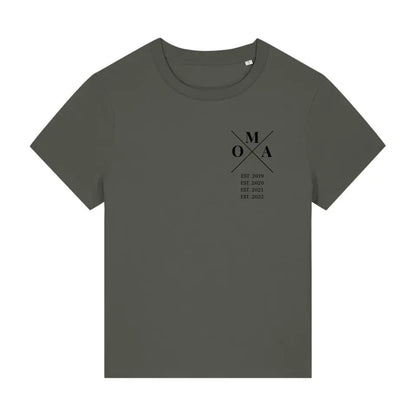 Oma Minimal - Bio Damen Shirt *personalisierbar*