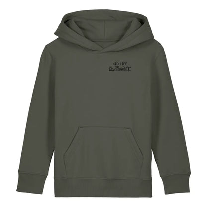 Kid Life Symbole - Bio Kinder Hoodie *personalisierbar* Mini Cruiser Hoodie 2.0 ST ST Khaki