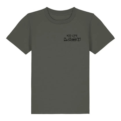 Kid Life Symbole - Bio Kinder Shirt *personalisierbar* Mini Creator Shirt 2.0 ST ST Khaki
