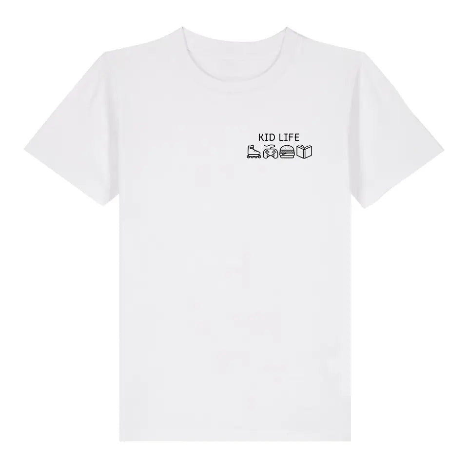 Kid Life Symbole - Bio Kinder Shirt *personalisierbar* Mini Creator Shirt 2.0 ST ST White