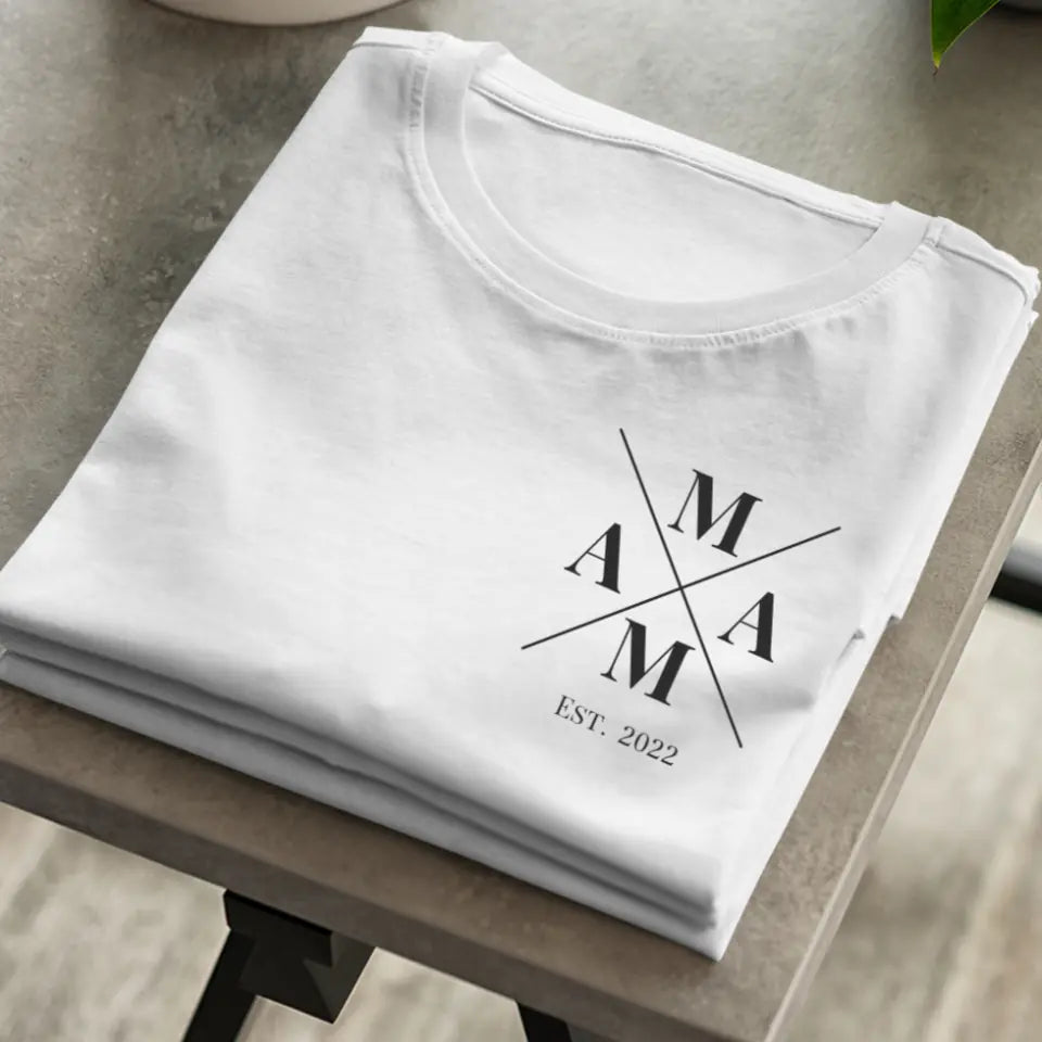 Mama Minimal + Symbole - Bio Damen Shirt *personalisierbar*