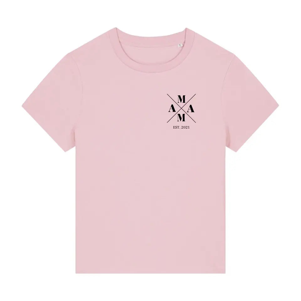 Mama Minimal + Symbole - Bio Damen Shirt *personalisierbar*