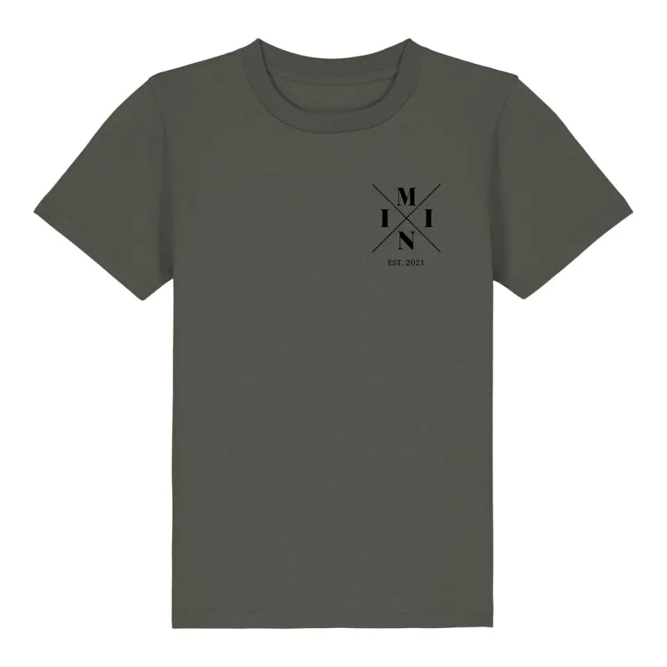 Mini Minimal + Symbole - Bio Kinder Shirt *personalisierbar* Mini Creator Shirt 2.0 ST ST Khaki