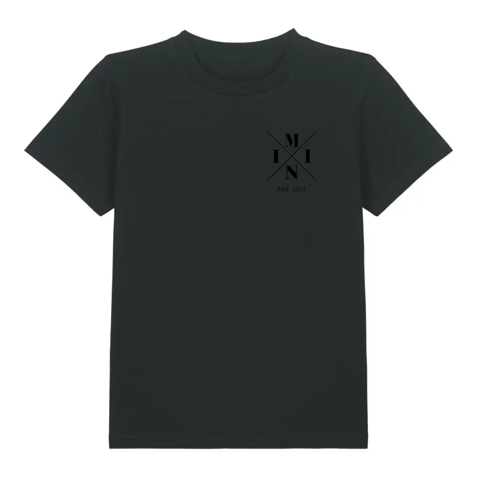 Mini Minimal + Symbole - Bio Kinder Shirt *personalisierbar* Mini Creator Shirt 2.0 ST ST Black