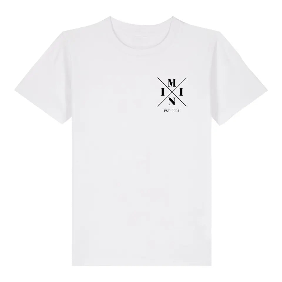 Mini Minimal + Symbole - Bio Kinder Shirt *personalisierbar*